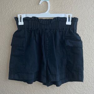 High-Waisted Cargo Shorts